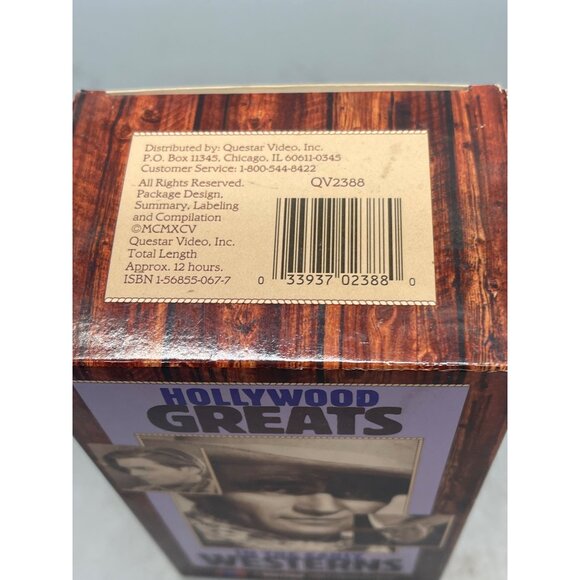 Hollywood greats In the early westerns VHS set of 3 12 hours READ - Picture 2 of 6
